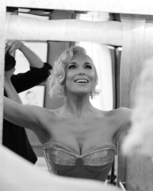 Hannah Waddingham Instagram - Finally a chance today to pause and appreciate the unbelievable work done on this magical privilege of a gown for our wonderful,fulfilling night @sagawards albeit virtually! @dolcegabbana and their flawless team handmade this beauty in Milan for me! Mind blowing. The gown weighs 22 pounds and took about 210 hours to create…..features 3,000 Swarovski bead fringes, 10,000 Swarovski crystals, 30,000 sequels and 40,000 Miyuki beads. How does one do this justice?! By obsessively videoing it on my hotel room floor at 4am,by myself,unable to take my tired eyes off it like a magpie,that’s how!!!
From the bottom of my heart, to @luciodirosa and Holly G, @jamesyardley for creating this alchemy and everyone that wrecked their fingertips making this,I’m eternally grateful for your artistry. To @debeersofficial for my goddess jewellery that I TOTally wanted to steal and quite frankly nearly did!… and to my hair&make up for absolutely coming up to meet the dress and jewels head on @lewis_pallett & @hannahmartinmakeup ..Not an easy ask,but achieved to the max nonetheless….you are the very best at what you do. Finally to the truly gifted touch and imagination of @josephsinclair my photographer.Yowzers,I’m a bit awe struck. Thank you Sir. X Now……How the hell do we all top this!?! 😂🙏🏻❤️