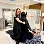 Hannah Waddingham Instagram - And finally, to the real star of the evening, @suzanneneville for designing and creating this bespoke gown. To watch you work from scratch, from the very base up, to feel you folding,pinning and moulding and allowing me to collaborate with you!🙈🥰 Thank you my new friend. All my love, thanks and deepest respect for what you and your team of ninjas created for me. And to my @jamesyardley stylist supreme for knowing you were the right person for the job. Amen to that my friend! X Onto the next eh you two……..!😉🥰😘 Pride of Britain Awards
