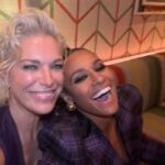 Hannah Waddingham Instagram - What a gorgeous whistle stop to New York this past week. Coming in to proudly chat all things @krapopolis on @foxtv but also getting to hang with gorgeous,stupidly talented pals….not least of which, the utter class act that is Mr.Leslie Odom Jr in his new Broadway home,the beautiful Music Box theatre, starring in the brilliant “Purlie Victorious”. A whole cast chock full of effortless brilliance in fact. X My thanks and love as always to my Rock star team: Styling: @jamesyardley @ollielast Make-up: @sophiescarlettroberts @gitabass and hairstylist: @patrickkellykyle 🫶🏻👏🏻🤘🏻🥰 New York, New York