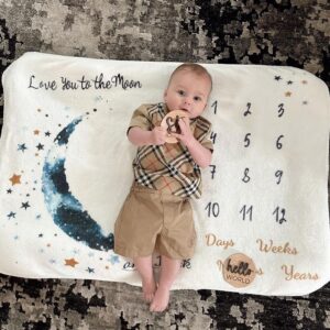 Heather Rae El Moussa Instagram - My Tristan bear you are 6 months old today. So curious , happy, cuddly and chill. Your zen soul is beautiful and the world is a better place because of your kind heart. My life so full with you in it sweet boy. Mama loves you beautiful boy. 
Best friends forever 🤍