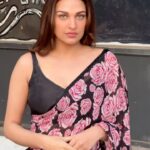 Himanshi Khurana Instagram - Saree @the_haelli