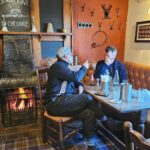 Ian Wright Instagram - cheeky pub lunch after the show! Excuses from the rest of em @wearetheoverlap The Greyhound