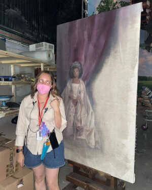 India Ria Amarteifio Instagram - Time lapses and fitting pictures (and @milly_rae ). Featuring some of the women who brought this show to life! 
#queencharlotte