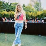 Isabella Tena Instagram - 25/05/22✨❤️‍🩹 #justicetour #viviresincreible @gnpseguros !! Justin Bieber Concert