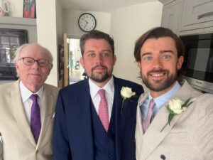 Jack Whitehall Instagram - Had the most amazing day yesterday celebrating my two favourite people getting married @tattie123 @barneywhitehall
