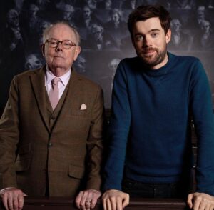 Jack Whitehall Instagram - I’m putting the old team back together for one last job. Will be doing a @netflixuk documentary about Fatherhood with the Nepo dad himself @fatherwhitehall it will be a serious exploration of fatherhood in the modern age. That said Travels was meant to be a serious travelogue and look how that turned out. #Docohead #FatherhoodWithMyFather