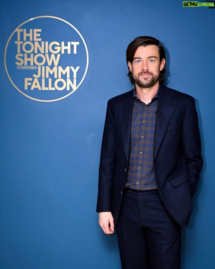 Jack Whitehall Instagram - @jackwhitehall is in Studio 6B TONIGHT to talk his latest stand-up special Settle Down! #FallonTonight 📷 @toddowyoung The Tonight Show Starring Jimmy Fallon