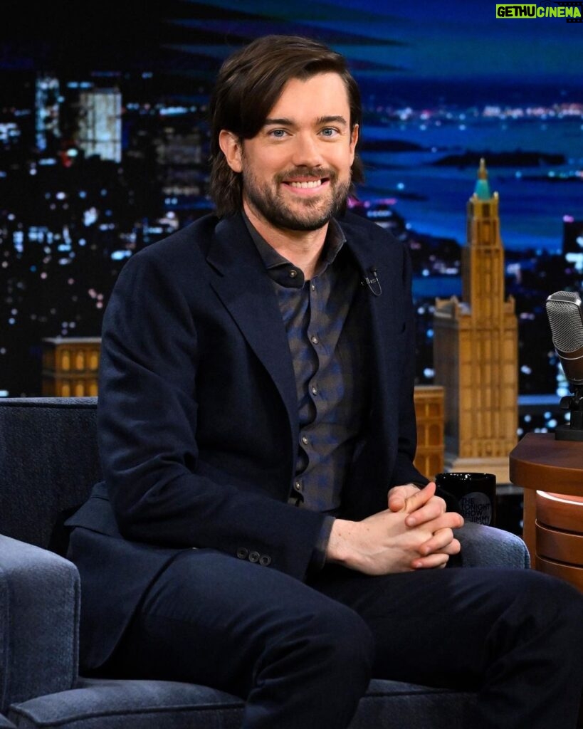 Jack Whitehall Instagram - @jackwhitehall is in Studio 6B TONIGHT to talk his latest stand-up special Settle Down! #FallonTonight 📷 @toddowyoung The Tonight Show Starring Jimmy Fallon