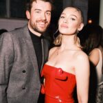 Jack Whitehall Instagram – Mum and Dad out on the town! Was going to wear the matching suit to Roxys dress but the latex chafed a bit.