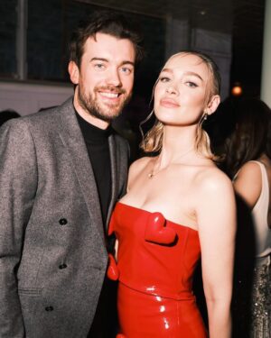 Jack Whitehall Instagram - Mum and Dad out on the town! Was going to wear the matching suit to Roxys dress but the latex chafed a bit.