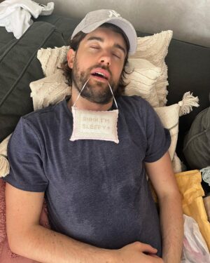Jack Whitehall Instagram - Can’t believe I’m only two weeks into this. Also every morning I see these nappy’s and think did someone sneak in last night and give my daughter five pints of Guinness and a kebab?