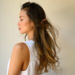 Jamie Chung Instagram - #NutrafolPartner My hair has been through a lot. Styled and colored for work, teased and pulled back for workouts, and lately hidden under caps during bouts of stress and hair thinning while I went through massive life changes. I hid behind my hair, and kept it long most of my life because it symbolized femininity and "beauty." My mom survived cancer 22 years ago and even though her hair grew back she still wears a wig for special occasions when she knows pictures will be taken because she's embarrassed of her now thinning hair. I’m also guilty of wearing hair pieces to make my hair look fuller when I’m going through phases of thinning. But why is that? It's completely normal to go through these phases and I have a lot of friends going through life changes that affect hair shedding and growth. Thank you @nutrafol for normalizing this topic and creating a forum for women to support each other. Shed the Silence includes an online community for women to share hair stories and experiences, while educating and empowering each other to take back control and confidence. Join the community at shedthesilence.com and share your story so you can help others feel empowered to talk about their own hair struggles. #Shedthesilence