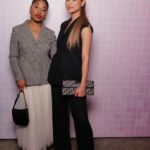 Jamie Chung Instagram - Ran into so many of my favorites at the LA Pop up. #DareinGrisDior #DareLaCollectionPrivee @Dior @DiorBeauty @ydderfc @saintasylum