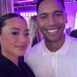 Jamie Chung Instagram - Ran into so many of my favorites at the LA Pop up. #DareinGrisDior #DareLaCollectionPrivee @Dior @DiorBeauty @ydderfc @saintasylum