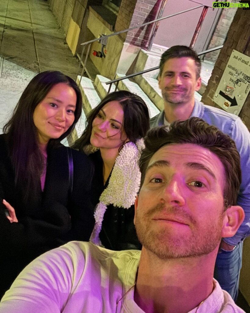 Jamie Chung Instagram - Can’t take them anywhere @bryangreenberg @alexandrapark1 @jameslafferty. As you’ve witnessed we don’t go out much but @yangbanla was worth stepping out for. Innovative food, nostalgic but fresh, and hands down the best team of people who want to ensure a memorable evening. Thank you Mathew and Sam! Korean American stories and experiences shared through your pallet. Highly recommend. Regret not taking more food porn pics. Arts District, Los Angeles