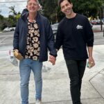 Jason Nash Instagram - Had a little Drake and Josh cast reunion Jeffrey Deitch