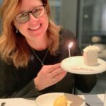 Jenna Fischer Instagram - Thank you for all the birthday wishes! Here’s to 49! And thank you to my friend of over 20 years @laurakriska_author who celebrated with me tonight at a fancy dinner in NYC. Looking forward to a year filled with lots of laughter, cocktails, skiing, yoga, good books, great theater and John Wick 4.