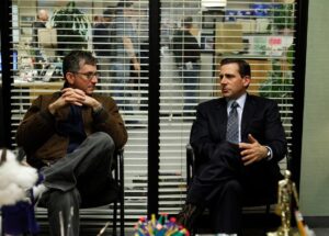 Jenna Fischer Instagram - Well...it's time. Today on Office Ladies we start breaking down Steve Carell's final episode of The Office - Goodbye Michael. We are joined by writer of this episode Greg Daniels. We had so much to share we broke it into two parts. Link in bio to Goodbye Michael Part 1! @officeladiespod

Note: Since everyone is asking…Steve will be on the podcast in two weeks to discuss his entire run on The Office! ❤️