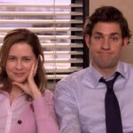 Jenna Fischer Instagram - "We took a walk." Today on Office Ladies we break down Season 7 PDA with guest Greg Daniels who directed this episode. I loved acting in this episode and a big thank you to @angelakinsey for finding the deleted scene of Jim and Pam drunkenly speaking to the bullpen about PDA. You can find all kinds of fun behind the scenes stuff over in the @officeladiespod stories and highlights! Link in bio to listen! 🎧