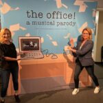 Jenna Fischer Instagram - Thank you NYC for an amazing book launch week! @angelakinsey we did it! We launched our book and had a blast doing it. (Swipe to see proof that the fakey flower IS making a comeback! I’m going to get it going again I swear!!) And I loved seeing so many friends in NYC @sordociego @elliekemper @therealkateflannery 😘 I ❤️ NY! (Did you notice I wore my whitest sneakers to see the Office Musical?)
