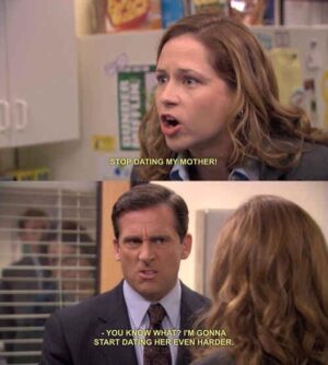 Jenna Fischer Instagram - Michael has taken a lover and that lover is Pam’s Mom…she drives a green Camry and the seats go all the way down. We talk about my scream in the parking lot and get in a nice BFF download on today’s episode of @officeladiespod breaking down The Lover. Link in bio! @angelakinsey