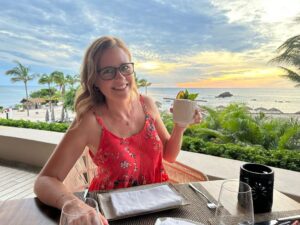 Jenna Fischer Instagram - Eat, Plunge, Beach, Teapot. Thank you @fspuntamita A perfect end-of-summer getaway. #fspuntamita