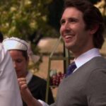 Jenna Fischer Instagram - The one, the only, Walter Jr. (aka Josh Groban) is on Office Ladies Podcast today! He's currently starring on Broadway in Sweeney Todd (still one-upping big bro Andy) but took time out to talk with us about filming the episode Garden Party. Can't wait for you to hear it! Link in bio! @joshgroban @officeladiespod