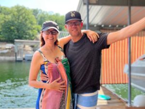 Jenna Fischer Instagram - Lake of the Ozarks! Family, Fun, Food, Cousins. See you again next year!