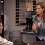 Jenna Fischer Instagram - Look. I’m juggling eggs and bowling balls. One of my favorite Pam moments of the series! This week on Office Ladies we are breaking down The Inner Circle. It’s Will Ferrell’s last episode and we discuss his epic fake juggling as well as his basketball stunt gone wrong...like how it went wrong in real life as well as wrong for Deangelo. Oh...and next week...we talk to Will himself! Link in bio! @officeladiespod