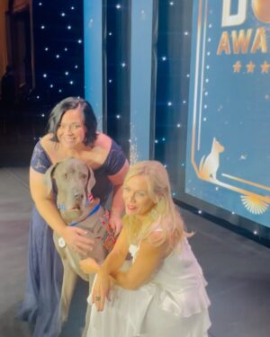 Jennie Garth Instagram - American Humane Hero Dog Awards the BEST Awards show I’ve ever been to… paws down🐾

Thank you @americanhumane @herodogawards 🩷