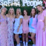 Jennie Garth Instagram - A lifetime of singing in our car brought my tribe together for such an epic night! 🎶👯‍♀️👯‍♀️👯‍♀️ Thank you @people @chiumelo and @sofistadium @laurenstaffordwebb for letting us crash your suite!😍 WE HAD THE BEST TIME dancing and singing every word💕 Such a great group to share the night with! @taylorswift I want to personally thank you for the years and years of feeling seen you have given my girls thru your gorgeous lyrics and story telling. You were a constant in their childhoods. We always had you blasting on the radio every-time we were in the car. I teach them to love and respect themselves and fill their worlds with grace, strength and kindness. Your music delivers those positive messages loud and clear. So thank you for helping me shape them into the incredible women they have become and for shining your beautiful light for the world ❤️ 💕The night wouldn’t have been what it was without my friend @becknyc and her beautiful @loveshackfancy dresses. We all felt so pretty 👗🎀 #daughters #music #love #invisiblestring #fearless #cruelsummer #lover #dancingwithourhandstied #girlpower SoFi Stadium