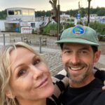 Jennie Garth Instagram - Thank god @dirvla has long arms! Here are some of our day trip pics from an hour outside Berlin. I just don’t think he’s an #autobahn kinda guy …. he drives like a grampa and I love it! #autobahn #germany #selfies Germany