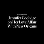 Jennifer Coolidge Instagram - Actor @TheOfficialJenCoolidge on a memorable New Orleans New Year’s Eve: "I fell in love with New Year's Eve a decade ago, when a few girlfriends and I spontaneously went to a place called the Commander's Palace in New Orleans. I've never been a big New Year's person—I always find that it's sort of hit-or-miss. This celebration was looking the same, especially since all the restaurants around were full. But then I got a random phone call that someone had canceled their reservation and to come by right away. We had fun drinking wine and enjoying Creole-inspired hors d'oeuvres, but what I'll never forget is what happened right after we left. Some guy was handing out these massive bunches of silver balloons, big enough that it almost felt like they could lift us. We tied them to the handlebars of our bicycles and found ourselves, at two in the morning, riding down a street in the Garden District—past grand historic mansions with ornate iron railings and extraordinary gardens—with these giant bunches of balloons bobbing in the wind. It was a completely unplanned experience that felt like a scene in a movie: a moment of bliss that I wish everyone could have. And that's what New Orleans is all about, which is why I ended up buying a home there—you can not have a plan and end up doing something really interesting and fun. I've had nights where a wedding party took over the bar I was at during a rainstorm and we all ended up dancing, soaking wet and among strangers, into the night together. Or where a random man started playing the piano at a lounge and another lady started singing and it wound up being some of the best music I've ever heard. I mean, look—I don't know a lot of cities where I would rather be out on my bike on New Year's Eve than at a fabulous party.” —As told to @scott.bay Don’t miss Jennifer Coolidge starring in season 2 of @TheWhiteLotus, premiering Oct 30 on @HBO New Orleans, Louisiana
