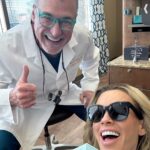 Jenny McCarthy-Wahlberg Instagram – When you start loving going to the dentist means you found the best dentist. 
@drdeanlodding 🦷😁❤️

#teeth #dentist #stcharlesil #elgin #smile #teethcleaning #teethwhitening