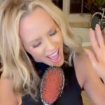 Jenny McCarthy-Wahlberg Instagram - Friday night entertainment. My dogs love it. The teenagers in the next room...not so much. Wearing #Majestic #lipgloss from @formlessbeautybyjenny @beautybyangee #vegan #crueltyfree #makeup #makeupartist #makeuptutorial #gloss #madeinusa #shimmer