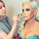 Jenny McCarthy-Wahlberg Instagram - It definitely takes a village. 😂 @beautybyangee @rickhenryla @formlessbeautybyjenny #lipgloss LINK in BIO #lipgloss #vegan #crueltyfree #crueltyfreemakeup #makeup #makeuplooks #makeupartist #makeuptutorial #makeuptransformation #madeinamerica