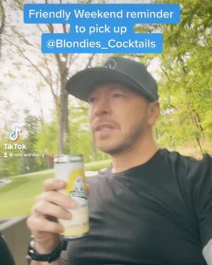 Jenny McCarthy-Wahlberg Instagram - Hey #california don’t forget to pick up some @blondiesbyjenny this weekend. More states coming soon. You can also order online. Link in bio. Have a great weekend! #90calories #0carbs #0sugar #glutenfree #spikedseltzer