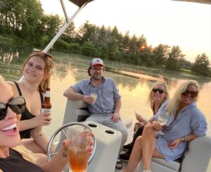 Jenny McCarthy-Wahlberg Instagram - Happy 4th! Had so much fun with our crew! ❤️🍸🇺🇸