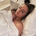 Jess Conte Instagram - one week ago today - the most challenging, empowering and rewarding experience of my life and this exact moment i will remember & cherish forever. my labour progressed very quickly, getting to the hospital just before 3am and having makaiah in my arms at 5:44am. a lot didn’t go to plan and we had to act fast (excited to share the whole story with you guys soon!) but i really could not have done it without gabriel by my side. praying over me, repeating affirmations to me & literally telling me when to breathe - i couldn’t have done it with anyone else. love you so much @gabrielconte & i love our little bestie ☺️💛