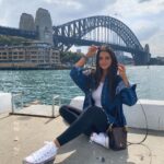 Jess Conte Instagram - HOME 🥲💛🇦🇺 next stop: my family!! Sydney Harbour Bridge