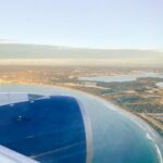 Jess Conte Instagram - HOME ✈️🇦🇺 we had a super smooth flight (gabe slept 9 hours! me not so much haha) and watched the most beautiful sunrise. feeling super grateful 💛 now for the 14 day hotel quarantine then i can squeeze my family!!!! 🥲 if anyone is reading this who is also waiting to travel back home, i’m praying you get to really soon 💛