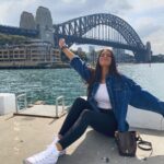 Jess Conte Instagram - HOME 🥲💛🇦🇺 next stop: my family!! Sydney Harbour Bridge