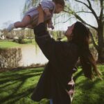 Jess Conte Instagram - becoming a mumma has been my greatest joy and i’ve never felt like i’ve had more purpose in my life 💛