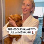 Julianne Hough Instagram – Academy Awards rewind with @juleshough 🌟

Gearing up for #Oscars presenter duty takes a village, so #JulianneHough took Marie Claire behind the scenes to show us how it’s done.