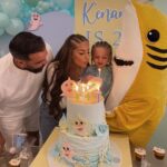 Kamila Tir-Abdelali Instagram - 29 Novembre 2022 🤍 Joyeux anniversaire le coeur de mon coeur 🎂 2 ans déjà mon fils 🙏🏻 Un coeur bleu en commentaire pour Kenano💙