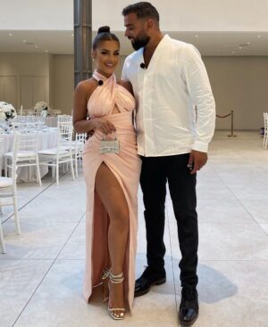 Kamila Tir-Abdelali Instagram - On célèbre l’amour aujourd’hui encore 🤍 On a vu leur amour naître et on fête leur union aujourd’hui 🕊 Toutes mes félicitations Mr & Mrs Lozina ! Longue et heureuse vie à vous 🤍