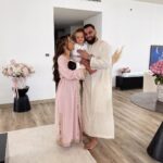 Kamila Tir-Abdelali Instagram - Eid Mubarak ✨ Que la paix soit sur vous 🤲🏼 Bisous du clan KN 🤍