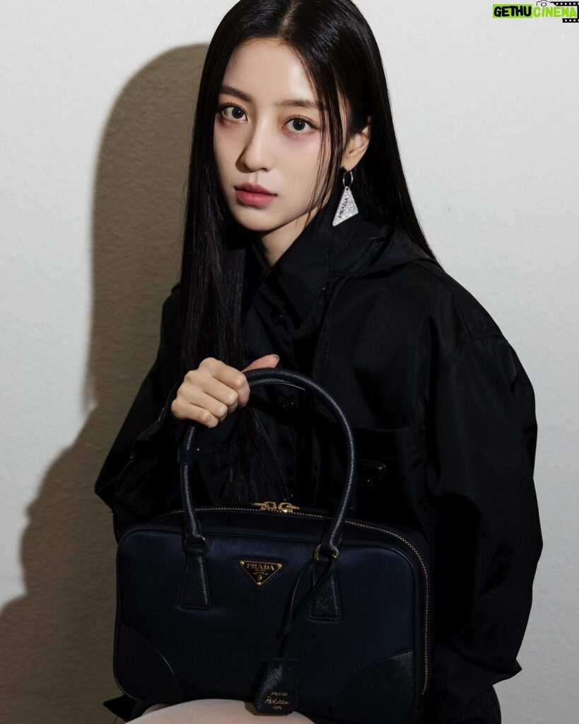 Kang Min-ah Instagram - The new @prada Re-Nylon bag. Cementing Prada’s Re-Nylon as part of the modern cannon of luxury and innovation. #PradaReNylon #adv