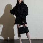 Kang Min-ah Instagram – The new @prada Re-Nylon bag. Cementing Prada’s Re-Nylon as part of the modern cannon of luxury and innovation. #PradaReNylon #adv