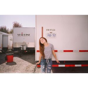 Katie Douglas Instagram - bts bits from a show
.
.
.
.
@gngbts #ginnyandgeorgia